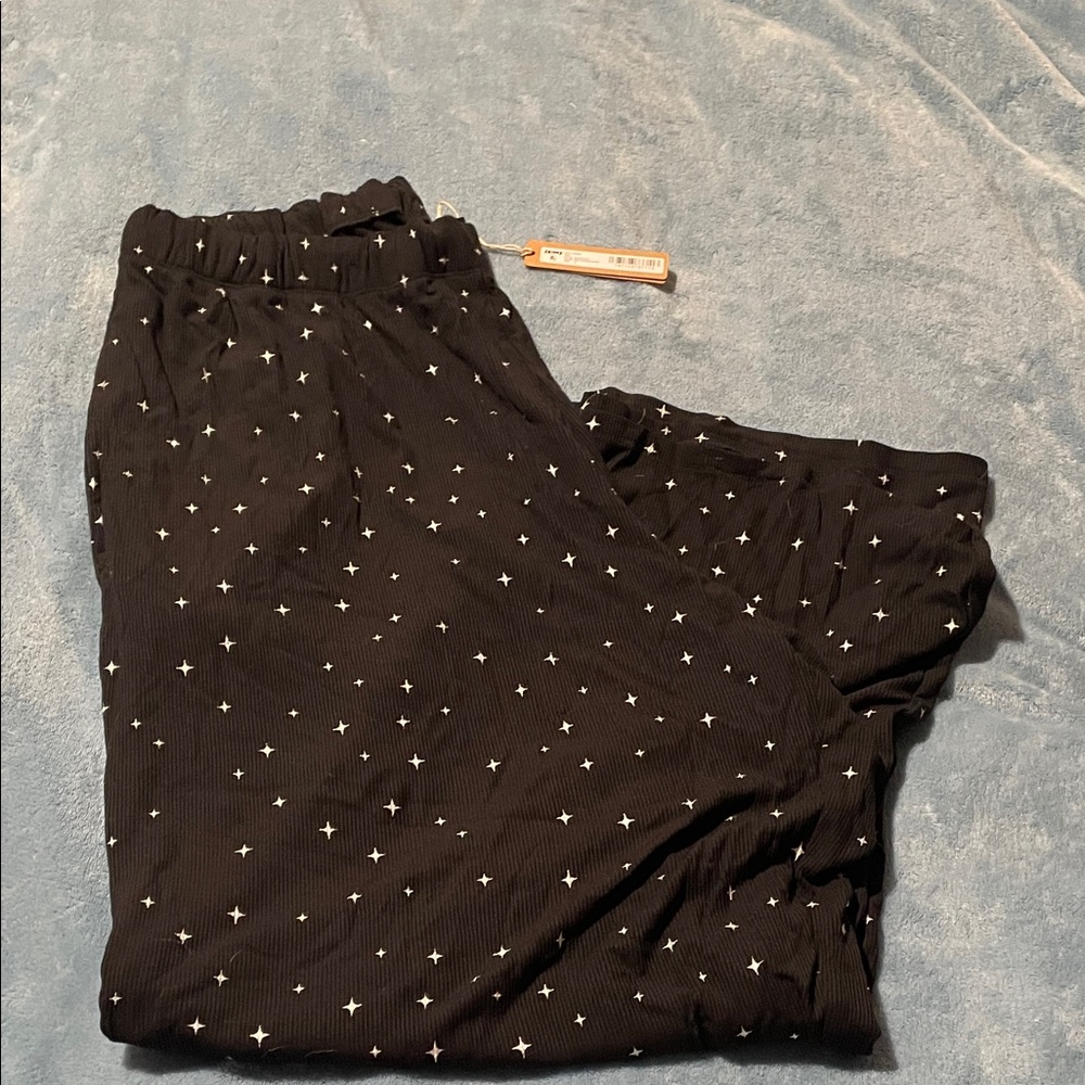 Black Starry Skims Bottoms